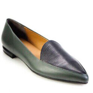 Everlane Women's Green and Black Loafers